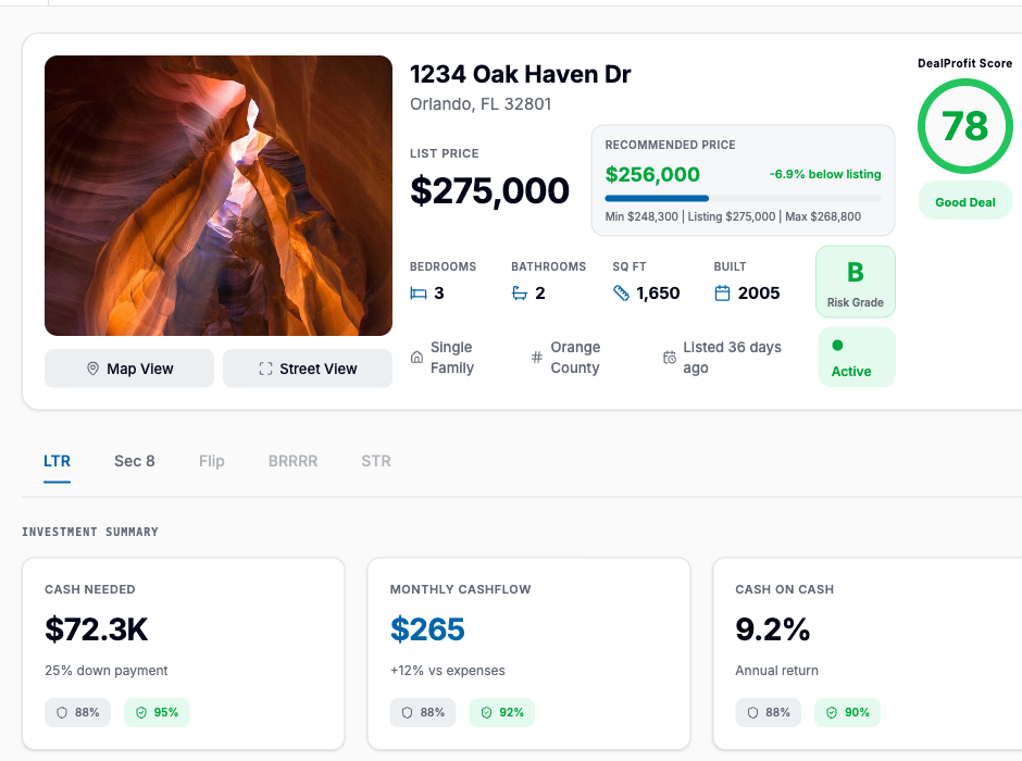 ProfitScore screenshot